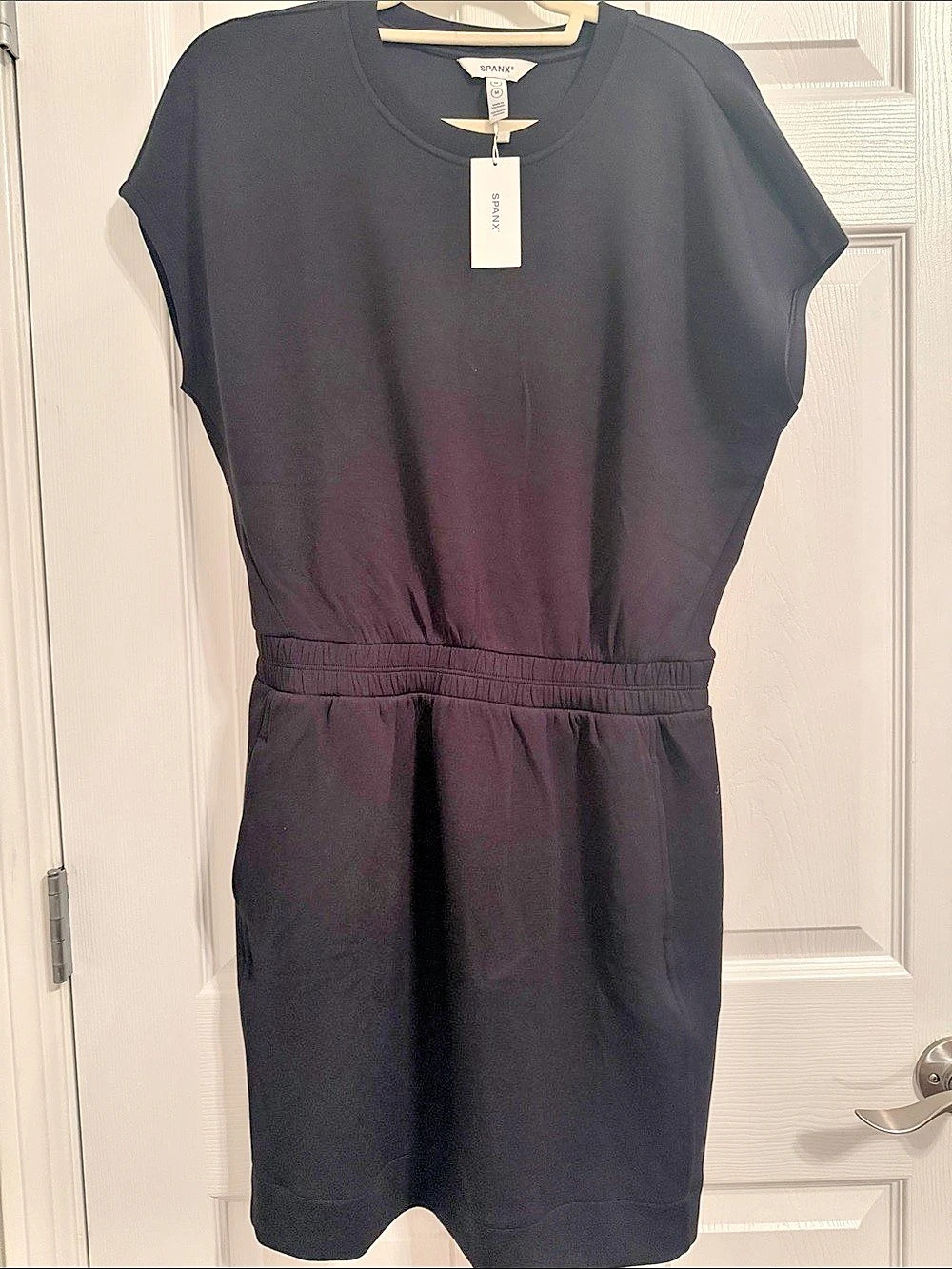 SPANX AirEssentials Sleeveless Dress Black Size Medium NWT